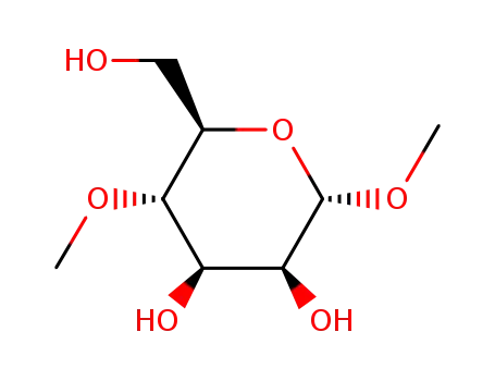 Molecular Structure of 7468-45-3 (methyl 4-O-methylhexopyranoside)
