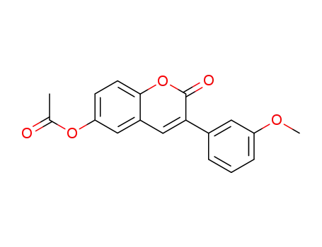 6-acetoxy-3-(3-methoxy-phenyl)-coumarin