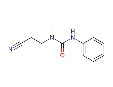1-(2-cyanoethyl)-1-methyl-3-phenyl-urea cas  6640-05-7