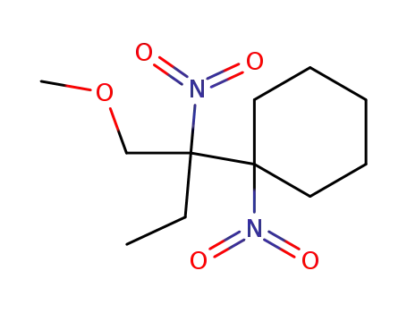 Cyclohexane, 1-[1-(methoxymethyl)-1-nitropropyl]-1-nitro-