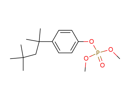 phosphoric acid dimethyl ester-[4-(1,1,3,3-tetramethyl-butyl)-phenyl ester]