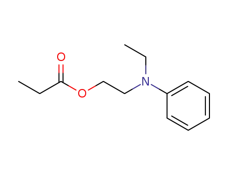 1-(<i>N</i>-ethyl-anilino)-2-propionyloxy-ethane