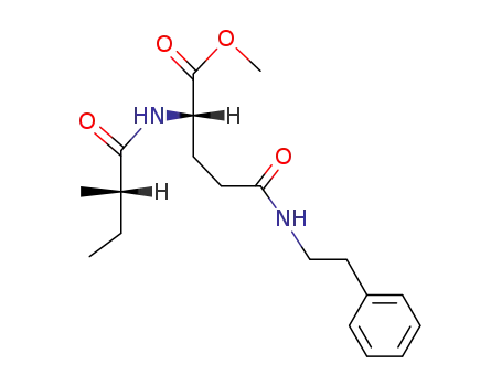 <i>N</i>-((<i>S</i>)-2-methyl-butyryl)-L-glutamic acid-1-methyl ester-5-phenethylamide