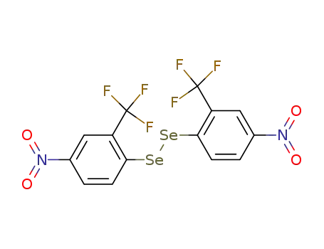 Molecular Structure of 53973-74-3 (Bis-(2-trifluormethyl-4-nitrophenyl)-diselenid)