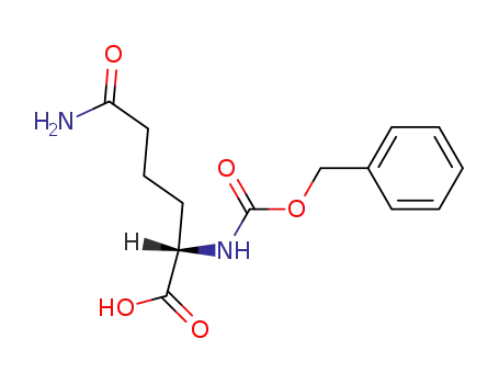 Molecular Structure of 83793-19-5 (N2-Benzyloxycarbonyl-L-homoglutamine)