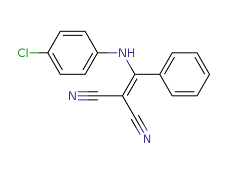 [α-(4-chloro-anilino)-benzylidene]-malononitrile