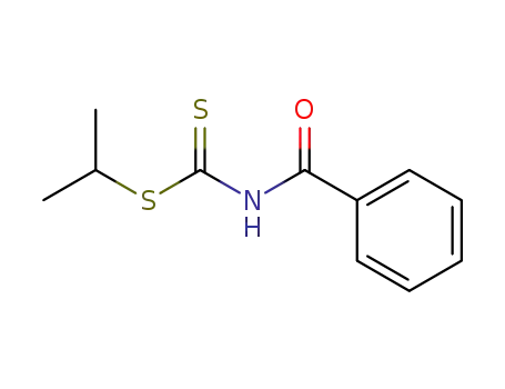 benzoyl-dithiocarbamic acid isopropyl ester