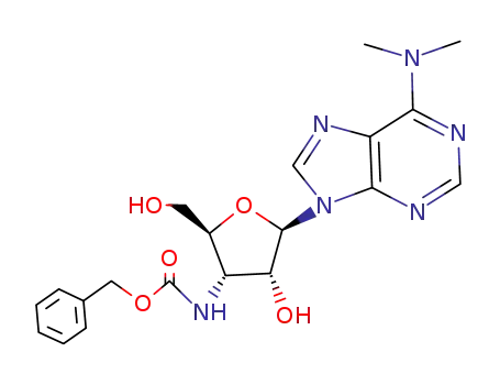 3'-benzyloxycarbonylamino-<i>N</i><sup>6</sup>,<i>N</i><sup>6</sup>-dimethyl-3'-deoxy-adenosine