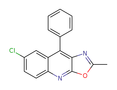 Oxazolo[5,4-b]quinoline, 7-chloro-2-methyl-9-phenyl-