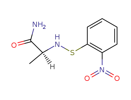 Propanamide, 2-[[(2-nitrophenyl)thio]amino]-, (S)-