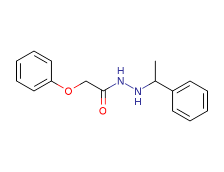 Acetic acid, phenoxy-, 2-(1-phenylethyl)hydrazide