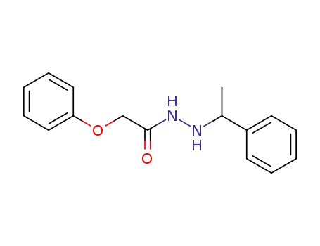 Acetic acid, phenoxy-, 2-(1-phenylethyl)hydrazide