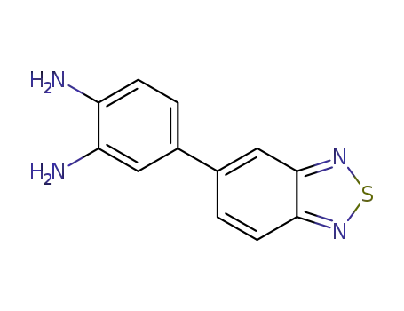 Molecular Structure of 91426-93-6 (4-benzo[1,2,5]thiadiazol-5-yl-benzene-1,2-diamine)