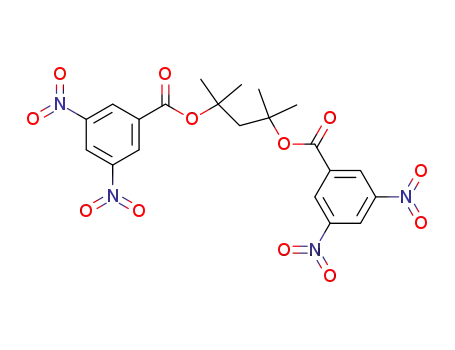2,4-bis-(3,5-dinitro-benzoyloxy)-2,4-dimethyl-pentane