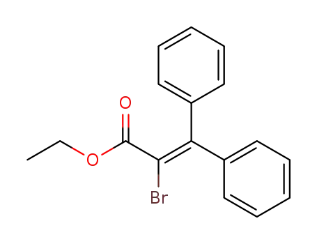 2-bromo-3,3-diphenyl-acrylic acid ethyl ester