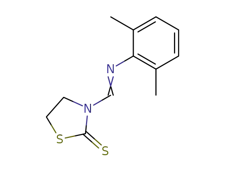 2-Thiazolidinethione, 3-[[(2,6-dimethylphenyl)imino]methyl]-