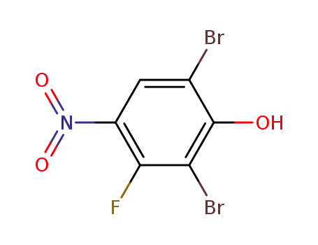 2,6-dibromo-3-fluoro-4-nitro-phenol