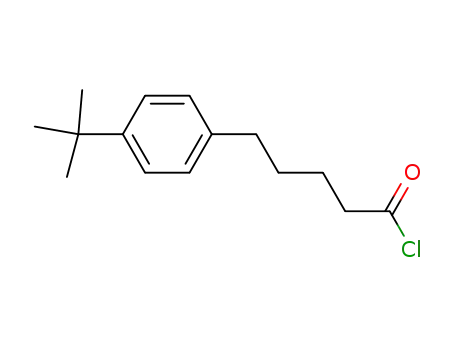5-[4-(tert.butyl)phenyl]pentanoyl chloride