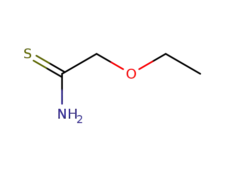 Molecular Structure of 54129-83-8 (2-Ethoxy thio acetamide)