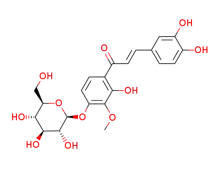 (E)-4'-(β-D-글루코피라노실옥시)-3'-메톡시-2',3,4-트리히드록시칼콘