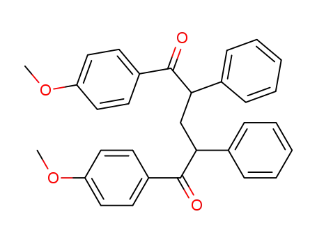 1,5-bis-(4-methoxy-phenyl)-2,4-diphenyl-pentane-1,5-dione