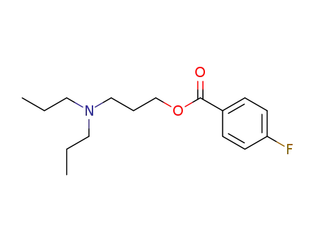 3-(Dipropylamino)propyl 4-fluorobenzoate