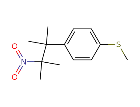 2,3-Dimethyl-2-(p-thiomethoxyphenyl)-3-nitrobutan