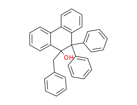 9-Benzyl-10,10-diphenyl-9,10-dihydro-[9]phenanthrol