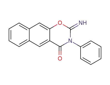 2-Imino-3-phenyl-2,3-dihydro-4H-naphtho[2,3-e][1,3]oxazin-4-one
