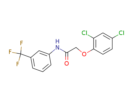Acetamide,2-(2,4-dichlorophenoxy)-N-[3-(trifluoromethyl)phenyl]- cas  330-61-0