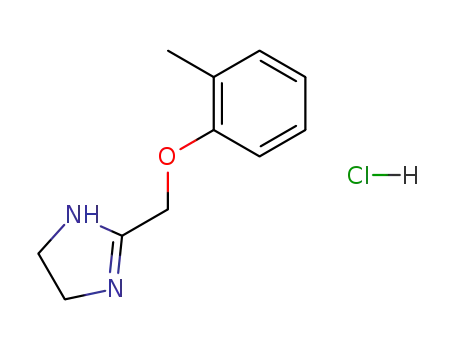 2-<i>o</i>-tolyloxymethyl-4,5-dihydro-1<i>H</i>-imidazole; hydrochloride