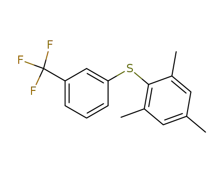 <3-Trifluormethyl-phenyl>-mesityl-sulfid
