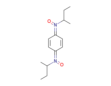 Molecular Structure of 109104-66-7 ([1,4]benzoquinone-bis-(<i>N</i>-<i>sec</i>-butyl oxime ))