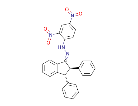 Molecular Structure of 7495-10-5 (1-(2,4-dinitrophenyl)-2-(2,3-diphenyl-2,3-dihydro-1H-inden-1-ylidene)hydrazine)