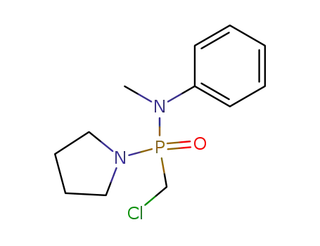 chloromethyl (N-methyl-N-phenylamido)(pyrrolidin-1-yl)phosphine oxide