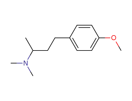 Molecular Structure of 875231-68-8 ([3-(4-methoxy-phenyl)-1-methyl-propyl]-dimethyl-amine)