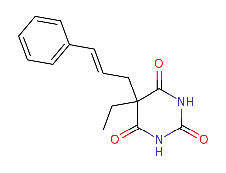 5-cinnamyl-5-ethyl-1,3-diazinane-2,4,6-trione