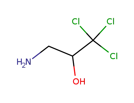 Molecular Structure of 35695-70-6 (3-amino-1,1,1-trichloropropan-2-ol)