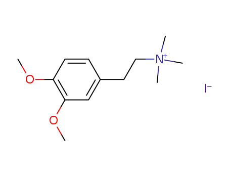 Molecular Structure of 52336-52-4 (CORYNEINE IODIDE, (O,O-DIMETHYL))