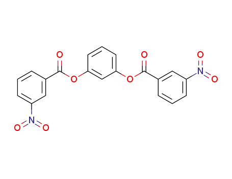 Molecular Structure of 144449-80-9 (1,3-bis-(3-nitro-benzoyloxy)-benzene)