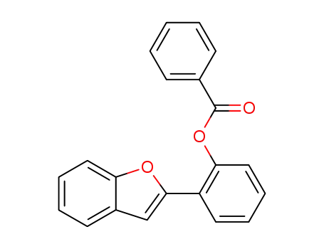 2-(2-benzoyloxy-phenyl)-benzofuran