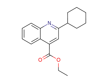ethyl 2-cyclohexyl-4-quinolinecarboxylate