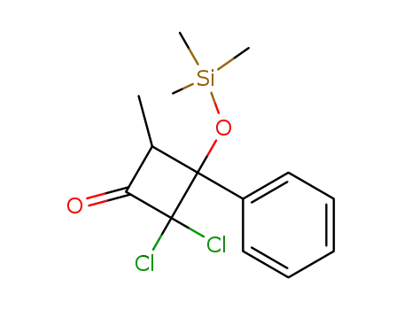 2,2-Dichloro-4-methyl-3-phenyl-3-trimethylsilanyloxy-cyclobutanone