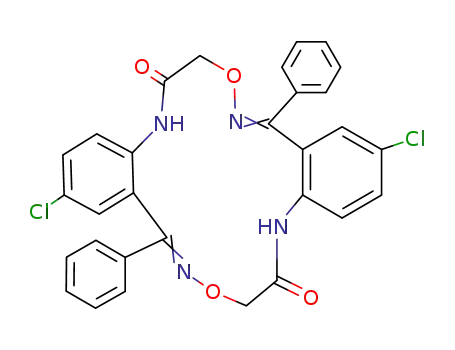 2,12-Dichloro-5,7-15,17-tetrahydro-10,20-diphenyl-6H,16H-dibenzo[d,l][ 1,9.2,6,10,14]dioxotetraazacyclohexadecine-6,16-dione