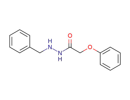 Molecular Structure of 52093-78-4 (Acetic acid, phenoxy-, 2-(phenylmethyl)hydrazide)
