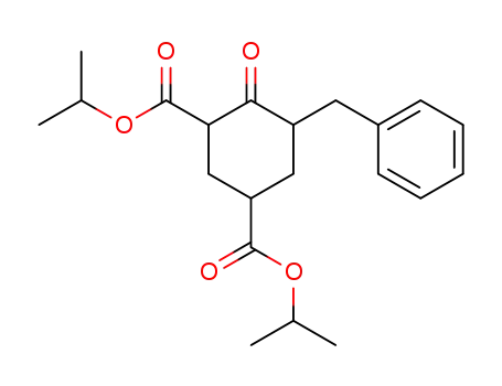 4-Oxo-5-benzyl-cyclohexan-dicarbonsaeure-(1,3)-diisopropylester