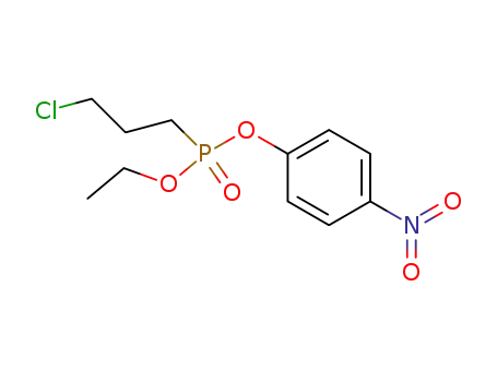 (3-chloro-propyl)-phosphonic acid ethyl ester-(4-nitro-phenyl ester)