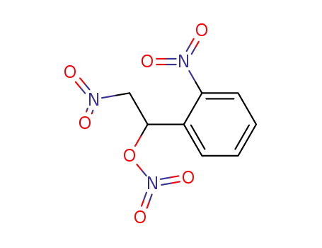 Molecular Structure of 5816-93-3 (2-nitro-1-(2-nitrophenyl)ethyl nitrate)