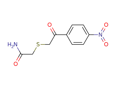 (4-nitro-phenacylmercapto)-acetic acid amide