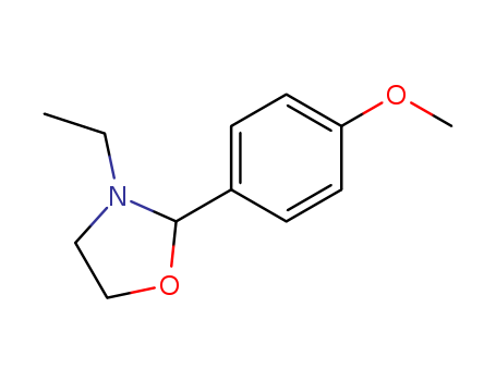 3-ethyl-2-(4-methoxyphenyl)oxazolidine cas  19394-01-5